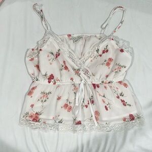 American Eagle Lace Tank Top Size XS